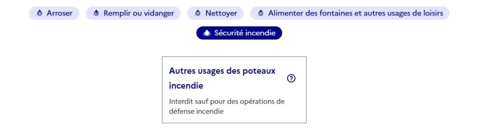 ALERTE NIVEAU EAU POTABLE - THUEYTS