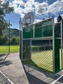 Le parcours VTT et le terrain multi-sports