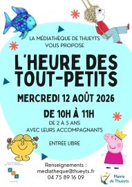 L'heure des tout-petits Août