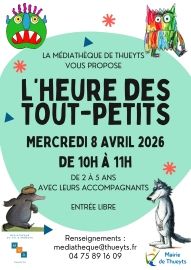 L'heure des tout-petits Avril