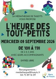 L'heure des tout-petits Septembre