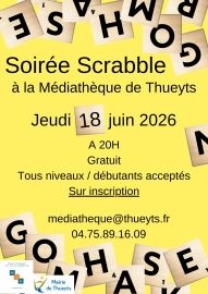 Soirée Scrabble Juin